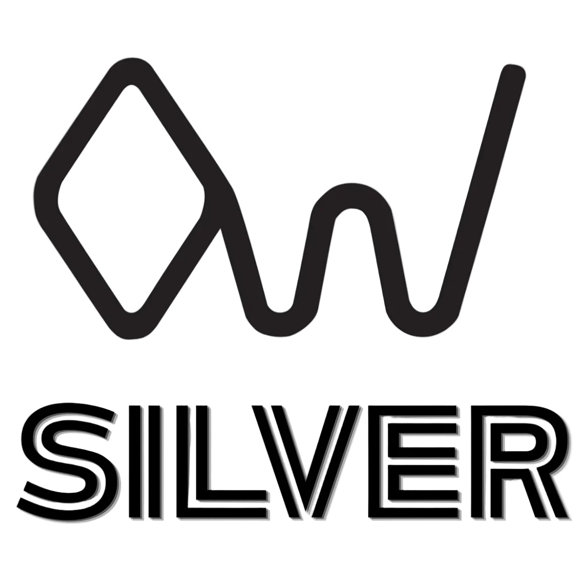 Diamond W Silver